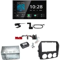 Kenwood DMX5020DABS Android Auto CarPlay Einbauset für Mazda MX-5 NC