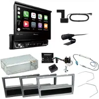 Pioneer AVH-Z7200DAB Bluetooth Einbauset für Opel Signum Corsa C Tigra Twintop