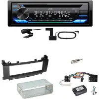 JVC KD-DB922BT Bluetooth DAB Einbauset für Mercedes A B Klasse W169 W245