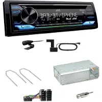 JVC KD-DB912BT Digitalradio Bluetooth Einbauset für Renault Kangoo KC Laguna 1 2