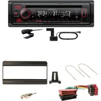 Kenwood KDC-BT450DAB Bluetooth DAB CD Einbauset für Focus Fiesta Puma Mondeo