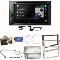Pioneer AVH-A3200DAB Bluetooth Einbauset für Opel Signum Corsa C Tigra Twintop