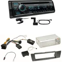 Kenwood KDC-BT760DAB Bluetooth Digitalradio Einbauset für BMW E90 E91 E92 E93