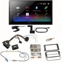 Pioneer DMH-A340DAB DAB+ Bluetooth Einbauset für Ford Focus Mondeo S-Max Galaxy
