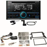 Kenwood DPX-7300DAB Bluetooth Digitalradio Einbauset für Suzuki Grand Vitara JT