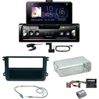 Pioneer SPH-20DAB DAB+ Bluetooth FLAC Einbauset für Skoda Fabia Roomster Praktik