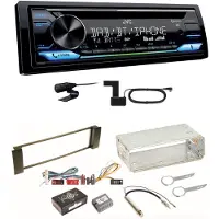 JVC KD-DB912BT Digitalradio Bluetooth Einbauset für Audi A3 8L A6 4B