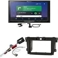 Pioneer AVH-Z9200DAB DAB+ CarPlay Android Auto USB CD Einbauset für Mazda CX-7