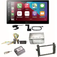 Pioneer SPH-DA160DAB Android Auto CarPlay Einbauset für Mercedes Vito Viano W639