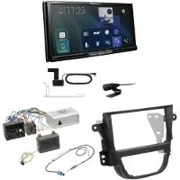 Pioneer AVH-Z9200DAB USB MP3 Bluetooth CarPlay DAB+ Einbauset für Opel Mokka A