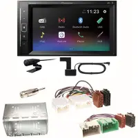 Pioneer DMH-A240DAB Digitalradio Bluetooth Einbauset für Volvo S40 V40 850