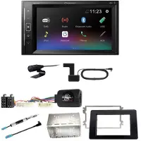 Pioneer DMH-A240DAB MP3 Bluetooth DAB+ Einbauset für Nissan NV400 ab 2019