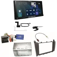 Pioneer AVH-Z9200DAB Bluetooth MP3 USB DAB+ Einbauset für Mercedes G Klasse W463