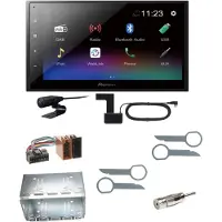 Pioneer DMH-A340DAB USB MP3 DAB+ Moniceiver FLAC Einbauset für Mercedes ML W163