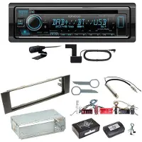 Kenwood KDC-BT740DAB Digitalradio Bluetooth Einbauset für Audi A3 8P 8PA
