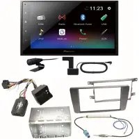 Pioneer DMH-A340DAB Digitalradio Bluetooth Einbauset für Skoda Octavia 2 Yeti 5L