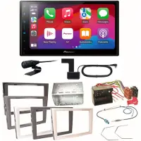 Pioneer SPH-DA77DAB CarPlay Einbauset für Opel Astra H Corsa D Zafira B Antara