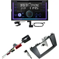 JVC KW-DB95BT Bluetooth Digitalradio USB CD Einbauset für Mazda 5 CW
