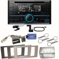 Kenwood DPX-7300DAB Bluetooth DAB Einbauset für Ford Kuga Fusion Galaxy S-Max