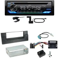 JVC KD-DB922BT Bluetooth Digitalradio Einbauset für BMW 5er E39 ab 10/2000