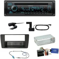 Kenwood KDC-BT950DAB Bluetooth DAB CD Einbauset für Skoda Yeti 5L Octavia 2