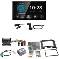Kenwood DMX5020DABS Android Auto Einbauset für Mercedes Sprinter W906 Crafter