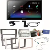 Pioneer DMH-A340DAB Digitalradio Einbauset für Opel Astra H Corsa D Zafira B Antara