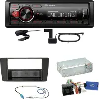 Pioneer MVH-330DAB Bluetooth Digitalradio Einbauset für Skoda Yeti 5L Octavia 2