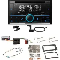 Kenwood DPX-7300DAB Bluetooth Digitalradio USB CD Einbauset für T5