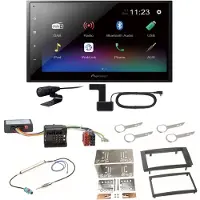 Pioneer DMH-A340DAB Bluetooth USB Digitalradio MP3 Moniceiver Einbauset für T5