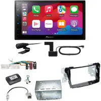 Pioneer SPH-DA77DAB CarPlay Android Auto DAB+ Einbauset für Hyundai i40 VF