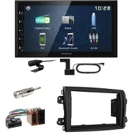 Kenwood DMX129DAB DAB+ Bluetooth USB Einbauset für Fiat Ducato ab 2022