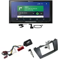 Pioneer AVH-Z9200DAB DAB+ CarPlay Android Auto USB CD Einbauset für Mazda 5 CW