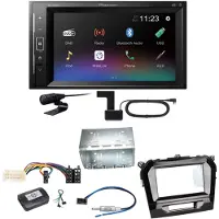 Pioneer DMH-A240DAB Digitalradio Bluetooth Einbauset für Suzuki Vitara LY