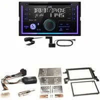 JVC KW-DB95BT Bluetooth Digitalradio Einbauset für Suzuki Grand Vitara JT
