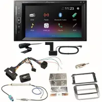 Pioneer DMH-A240DAB DAB+ Bluetooth Einbauset für Ford Focus Mondeo S-Max Galaxy