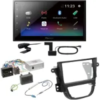 Pioneer DMH-A340DAB USB MP3 DAB+ Moniceiver FLAC WMA Einbauset für Opel Mokka A