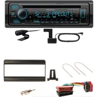 Kenwood KDC-BT960DAB Bluetooth DAB USB Einbauset für Focus Fiesta Puma Mondeo