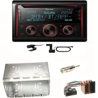Pioneer FH-S820DAB DAB+ CD Einbauset für Mercedes Vito Viano W639 W447 Sprinter
