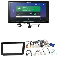 Pioneer AVH-Z9200DAB DAB+ Digitalradio USB Einbauset für Toyota Hilux 2016-2019