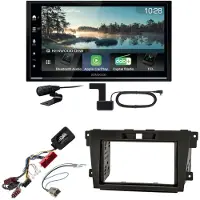 Kenwood DMX7722DABS Android Auto CarPlay Bluetooth Einbauset für Mazda CX-7
