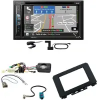 Pioneer AVIC-Z730DAB USB DAB+ Digitalradio Einbauset für Suzuki Jimny GJ ab 2018