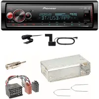 Pioneer MVH-S520DAB Bluetooth Digitalradio AUX USB Einbauset für BMW E30 E34 E32