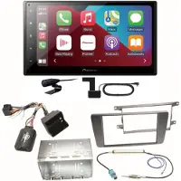 Pioneer SPH-DA160DAB Android Auto CarPlay Einbauset für Skoda Octavia 2 Yeti 5L