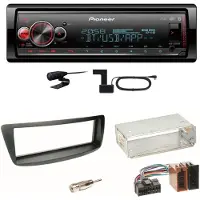 Pioneer MVH-S520DAB Digitalradio Einbauset Toyota Aygo Citroen C1 Peugeot 107
