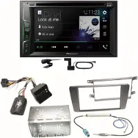 Pioneer AVH-A3200DAB Bluetooth Digitalradio Einbauset für Skoda Octavia 2 Yeti 5L