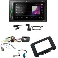 Pioneer DMH-A3300DAB USB DAB+ Digitalradio Einbauset für Suzuki Jimny GJ ab 2018
