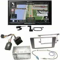 Pioneer AVIC-Z830DAB Navigation DAB+ USB Einbauset für Skoda Octavia 2 Yeti 5L