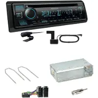 Kenwood KDC-BT560DAB Bluetooth DAB Einbauset für Renault Megane 2 Clio 3 Modus