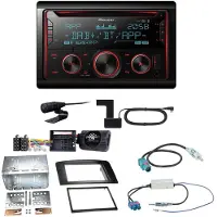 Pioneer FH-S820DAB USB DAB+ MP3 Digitalradio CD Einbauset für Mercedes ML W164